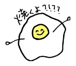 Daily life of the fried eggs sticker #2326773