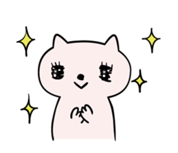 Cats stare sticker #2326831