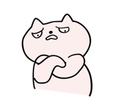 Cats stare sticker #2326837