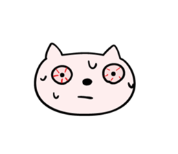 Cats stare sticker #2326839