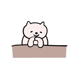 Cats stare sticker #2326840