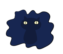 Cats stare sticker #2326843