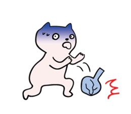 Cats stare sticker #2326850