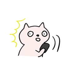 Cats stare sticker #2326852