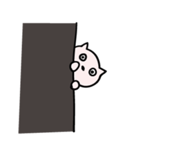 Cats stare sticker #2326854