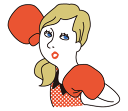 cheerful people sticker #2327627