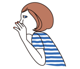 cheerful people sticker #2327633