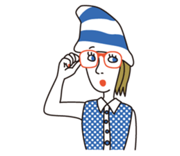 cheerful people sticker #2327641