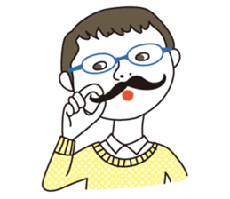 cheerful people sticker #2327642