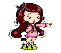 Lynn Lynn Sweet girl (International Ver) sticker #2327823