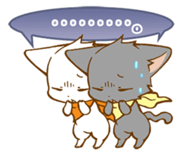 Twin kittens Zucku&Pocke [No,2] sticker #2327887