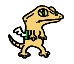 The gecko who protects your house sticker #2327910