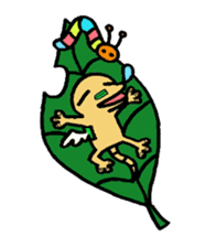 The gecko who protects your house sticker #2327916