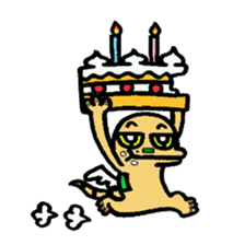 The gecko who protects your house sticker #2327930