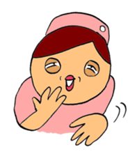 The stamp for a nurse 2 sticker #2327937