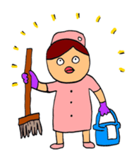 The stamp for a nurse 2 sticker #2327939