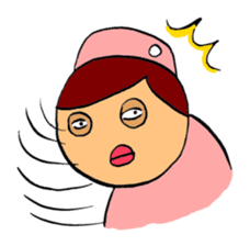 The stamp for a nurse 2 sticker #2327944