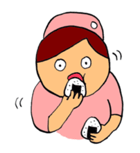 The stamp for a nurse 2 sticker #2327963