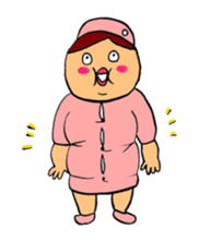 The stamp for a nurse 2 sticker #2327969