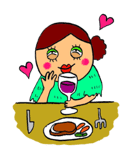 The stamp for a nurse 2 sticker #2327974