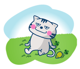 Cat and mouse of fun every day sticker #2328066