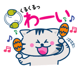 Cat and mouse of fun every day sticker #2328070