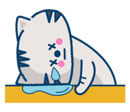 Cat and mouse of fun every day sticker #2328078