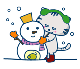 Cat and mouse of fun every day sticker #2328089