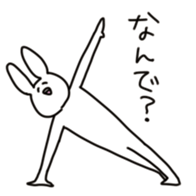 rabbit2 sticker #2328309