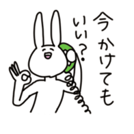 rabbit2 sticker #2328321