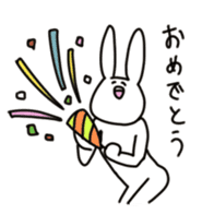 rabbit2 sticker #2328332