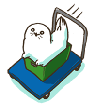 life of azarashi sticker #2329106