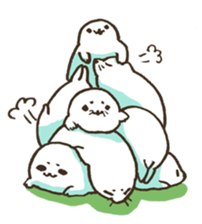 life of azarashi sticker #2329114