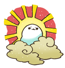 life of azarashi sticker #2329126