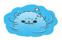 life of azarashi sticker #2329132