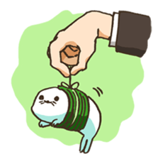 life of azarashi sticker #2329133