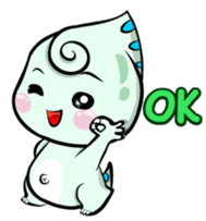 Fino Chubby Dinosaur sticker #2329344