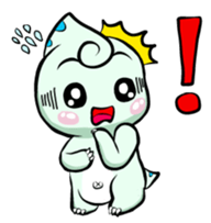 Fino Chubby Dinosaur sticker #2329359