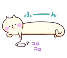 Long torso Cat sticker #2329643