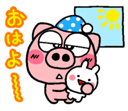 pig heart 4 sticker #2329762