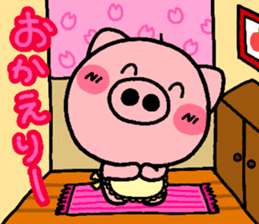 pig heart 4 sticker #2329764