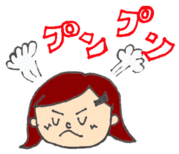 girl of japan everyday sticker #2329993