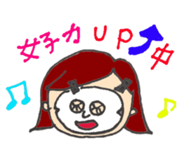 girl of japan everyday sticker #2329995