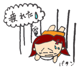 girl of japan everyday sticker #2330006