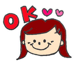 girl of japan everyday sticker #2330011