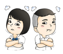 Arun and Ratri stickers. sticker #2330355