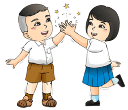 Arun and Ratri stickers. sticker #2330361