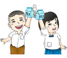 Arun and Ratri stickers. sticker #2330362