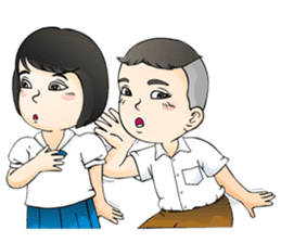 Arun and Ratri stickers. sticker #2330364