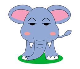 Fah-Sai : Smile elephant sticker #2330419